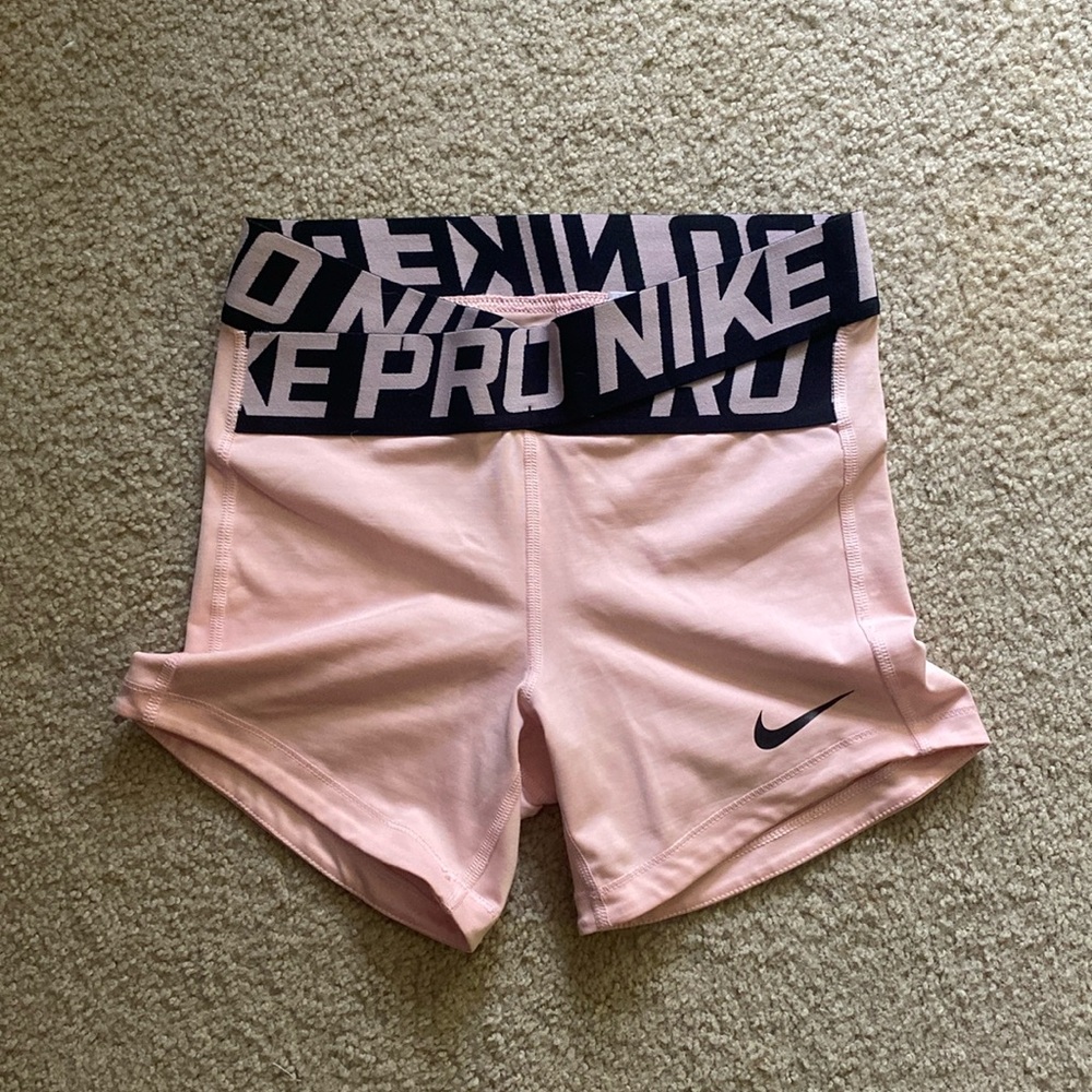 Nike Pro Pink Spandex Shorts